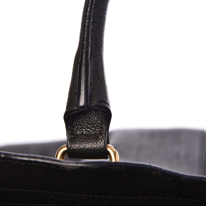 Saint Laurent Sheepskin Large Cabas ChYc Black 8 of 19