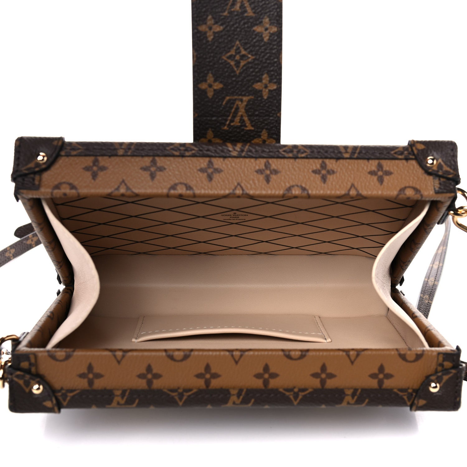 Louis Vuitton Reverse Monogram Petite Malle 5 of 12