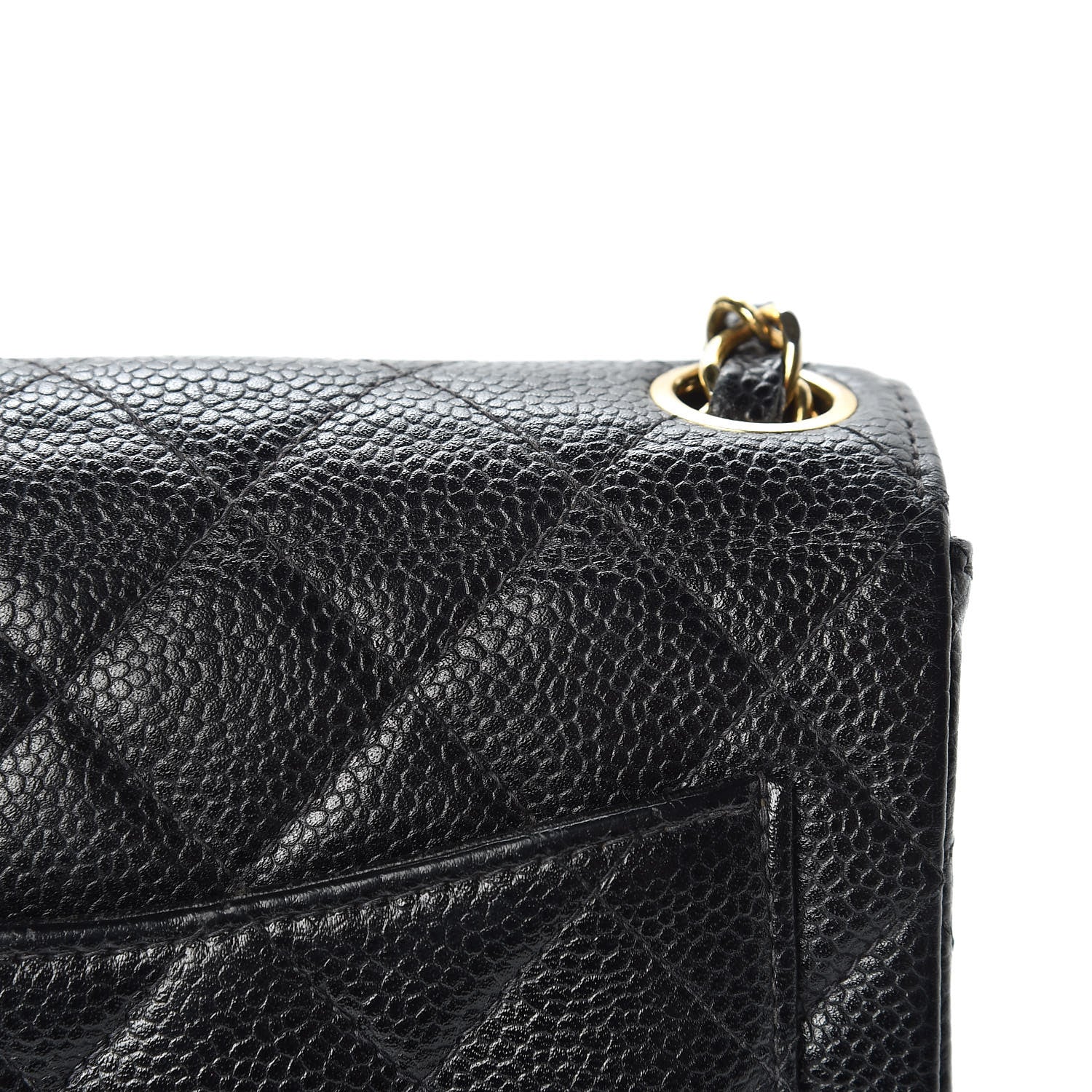 Chanel Caviar Quilted Mini Square Flap Black 11 of 16