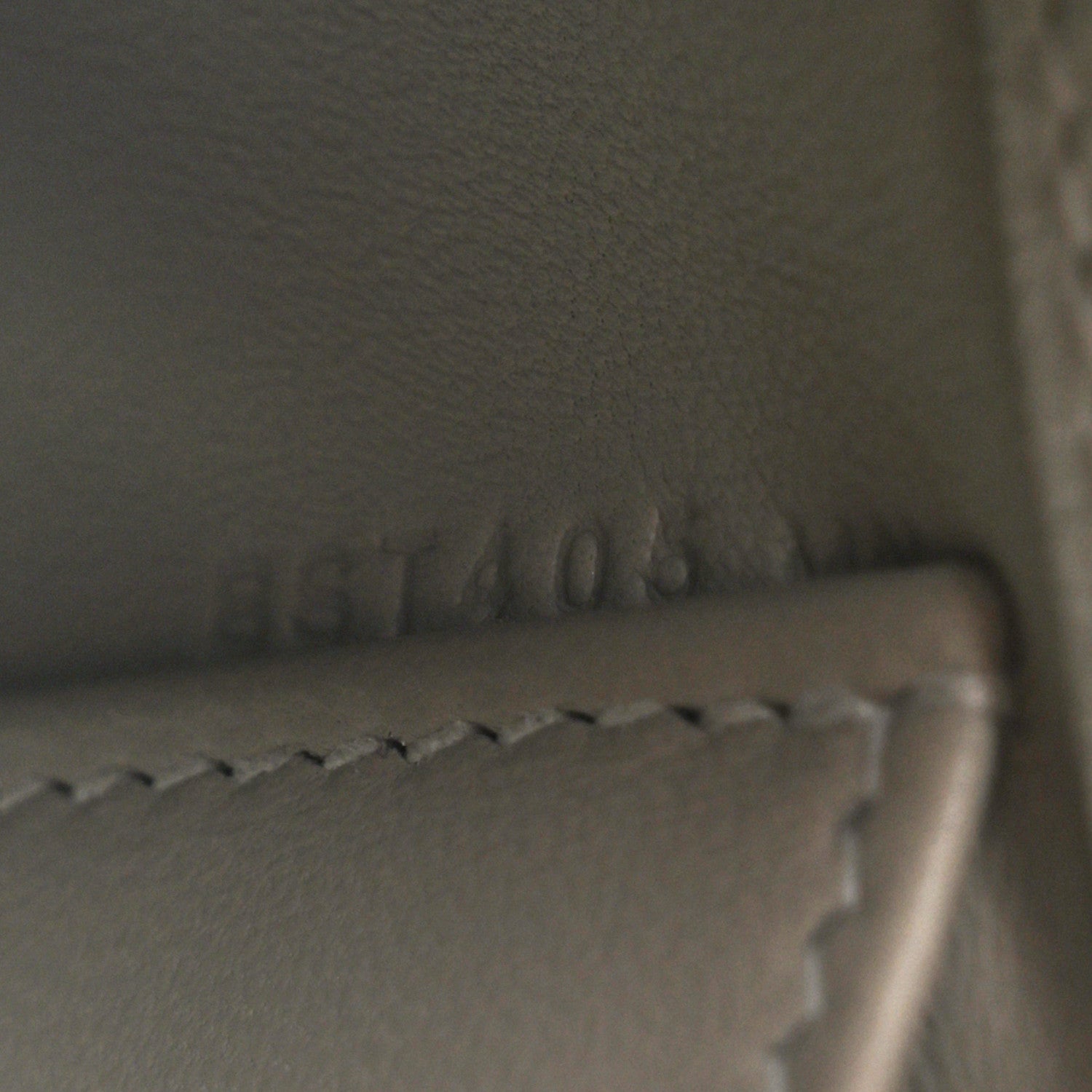 Hermes Ostrich Kelly Pochette Clutch Gris Perle 8 of 12