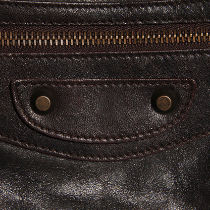 Balenciaga Chevre Classic Hardware City Chocolate 8 of 15