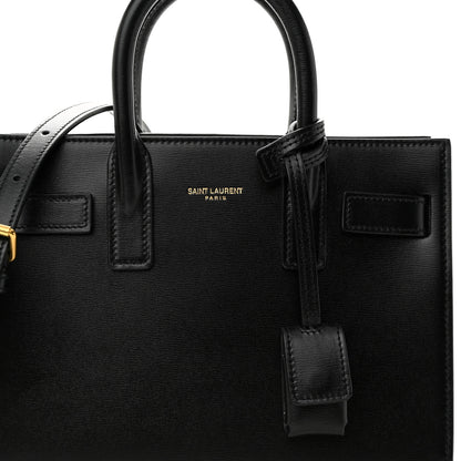 Saint Laurent Calfskin Nano Sac De Jour Black 8 of 11