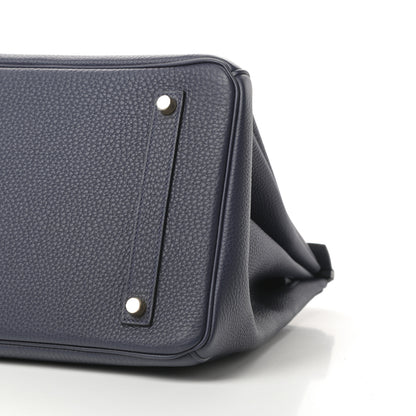 Hermes Togo Birkin 35 Bleu Nuit 10 of 11