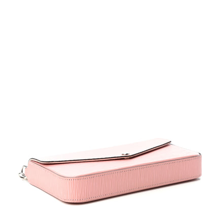 Louis Vuitton Epi Pochette Felicie Rose Ballerine 5 of 11