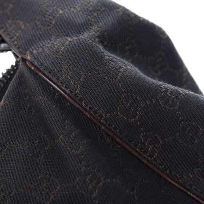 Gucci Canvas Monogram Shoulder Bag Brown 11 of 14