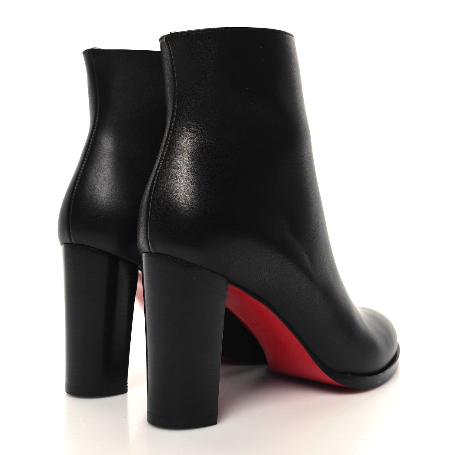 Christian Louboutin Calfskin Adox 85 Ankle Boots 37 Black 4 of 8