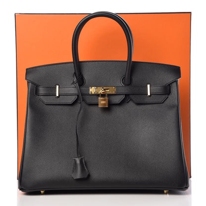 Hermes Epsom Birkin 35 Black 34 of 34