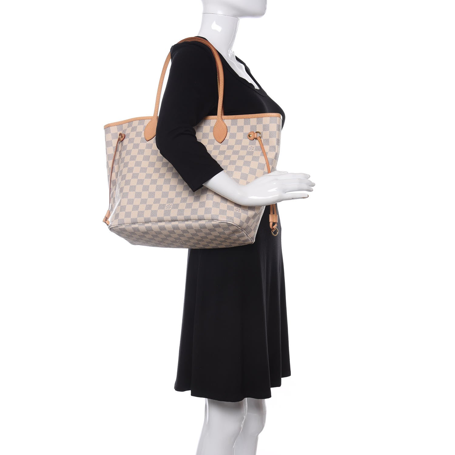 Louis Vuitton Damier Azur Neo Neverfull MM 2 of 13