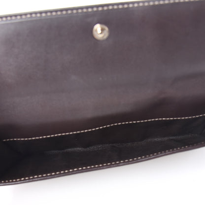 Gucci Monogram Indy Continental Wallet Dark Brown 6 of 11