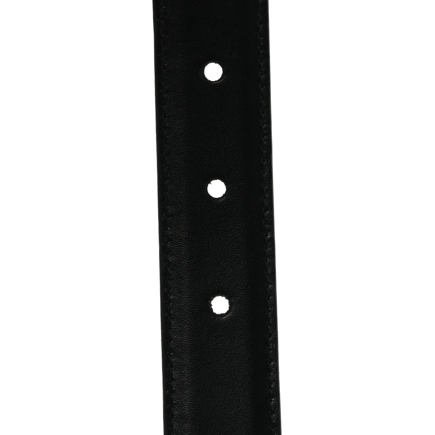 Box Calfskin Medium 25mm Triomphe Belt 80 32 Black