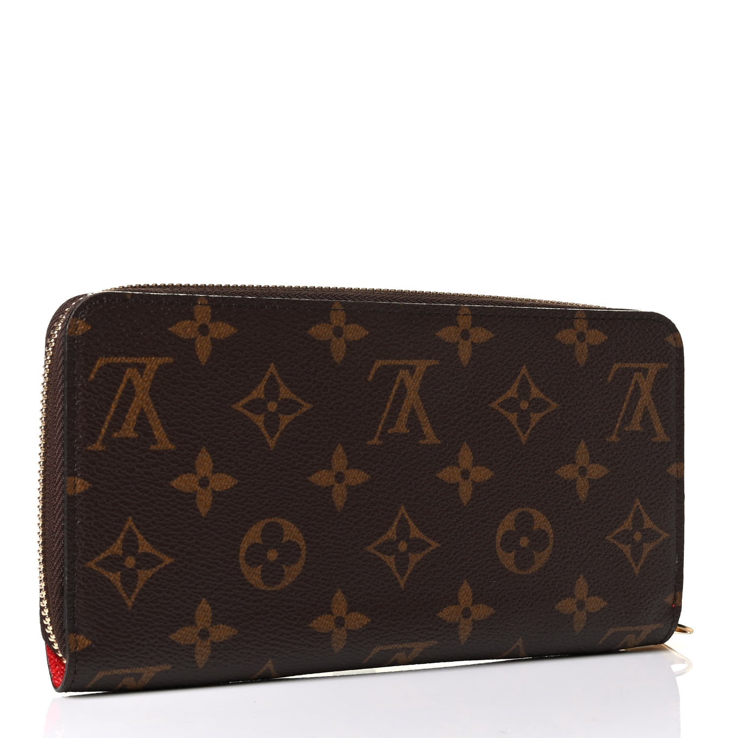 Louis Vuitton Monogram Zippy Wallet Coquelicot 2 of 5