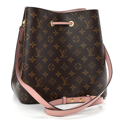 Louis Vuitton Monogram Neonoe MM Rose Poudre 3 of 8