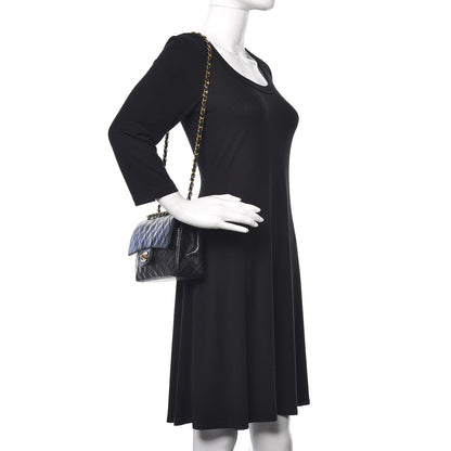 Chanel Lambskin Quilted Small Double Flap Black 3 of 23
