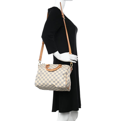 Louis Vuitton Damier Azur Speedy Bandouliere 25 2 of 15