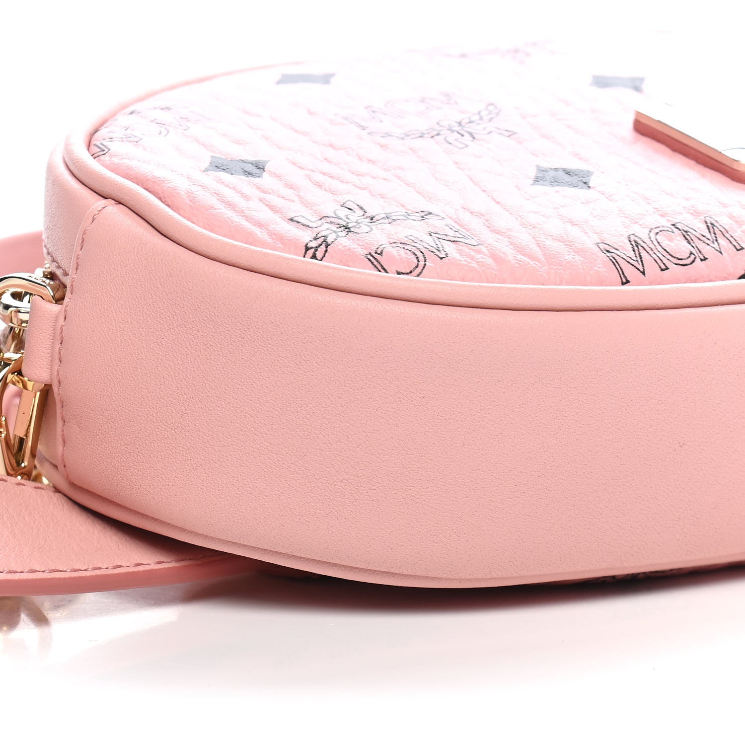 MCM Visetos Small Essential Belt Bag Pink 6 of 8