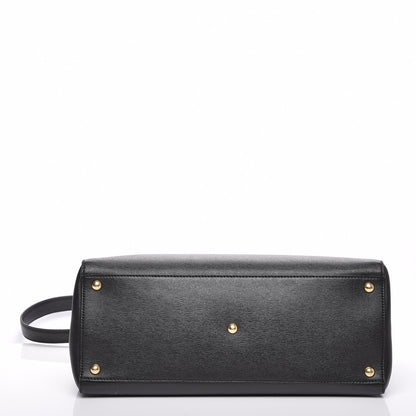 Fendi Vitello Elite Regular 2Jours Tote Black 5 of 11