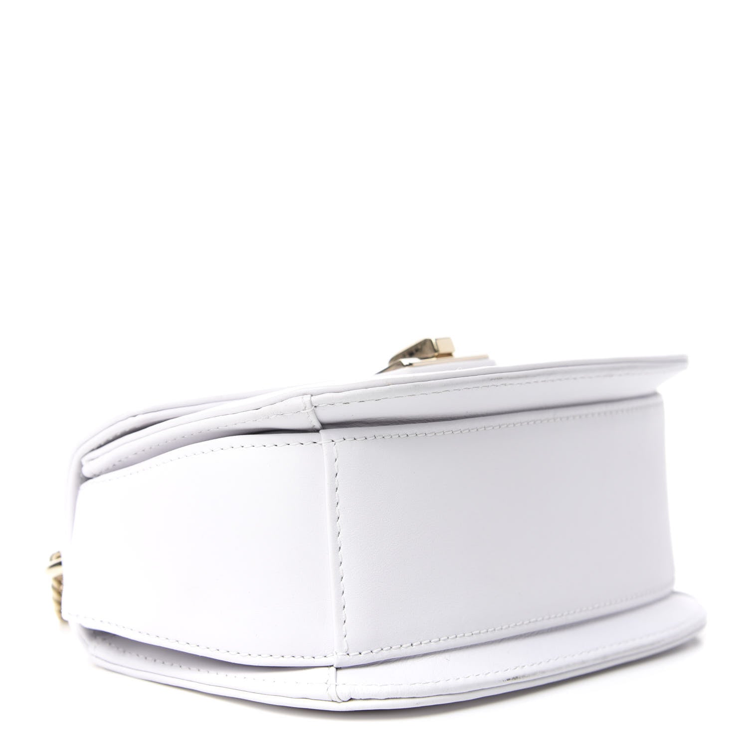 Valentino Garavani Calfskin VLTN Small Shoulder Bag White 4 of 9