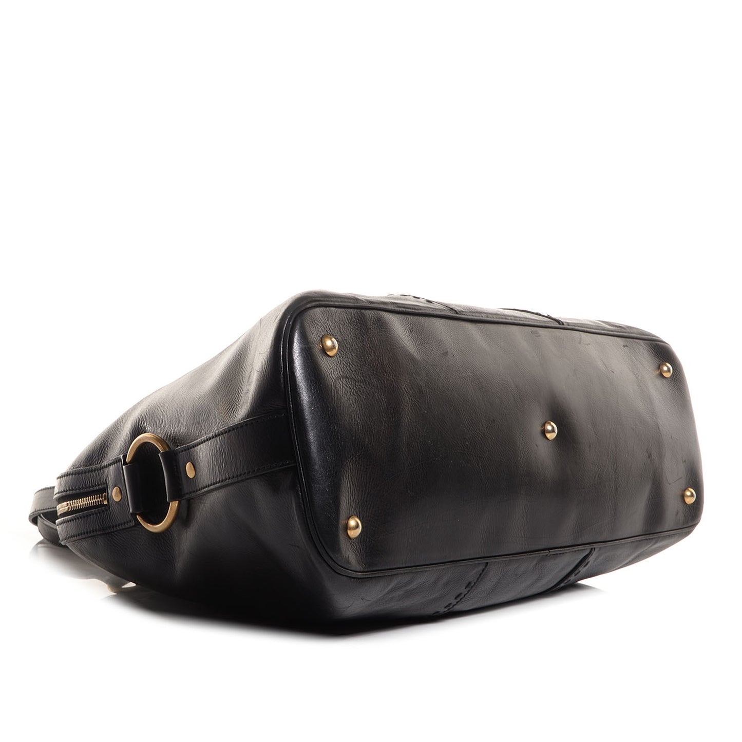 Leather Oversized Muse Black