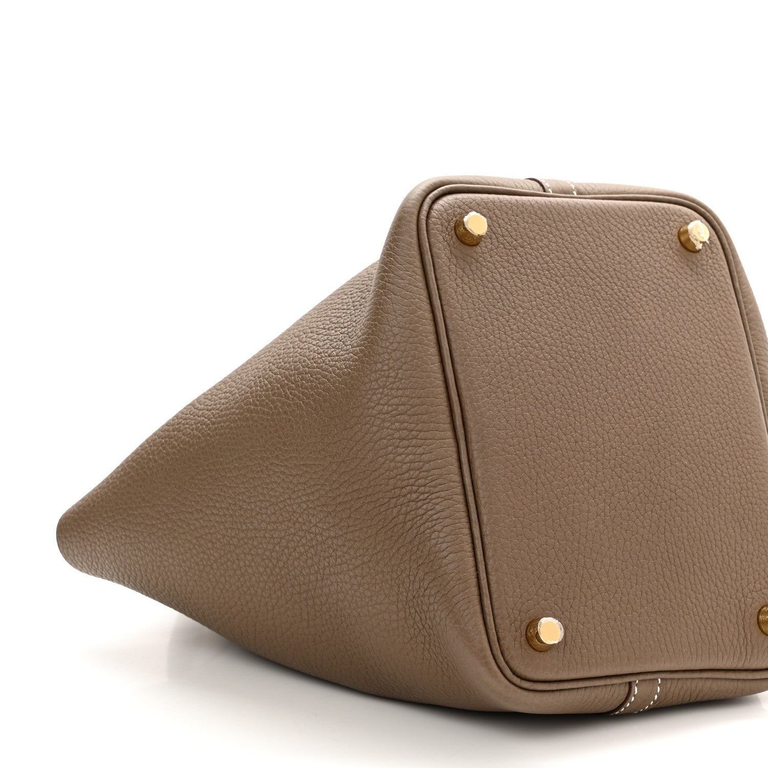 Hermes Taurillon Clemence Picotin Lock 18 PM Etoupe 9 of 11