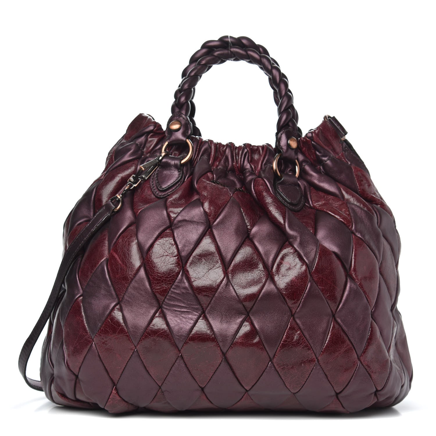 Miu Miu Vitello Patchwork Harlequin Bag Ribes 1 of 11
