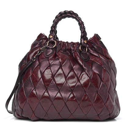 Miu Miu Vitello Patchwork Harlequin Bag Ribes 1 of 11
