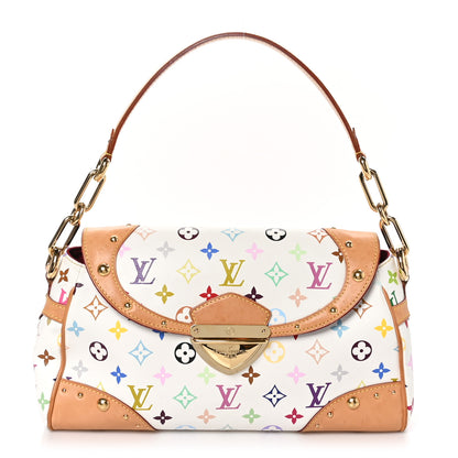 Louis Vuitton Monogram Multicolor Beverly MM White 1 of 11