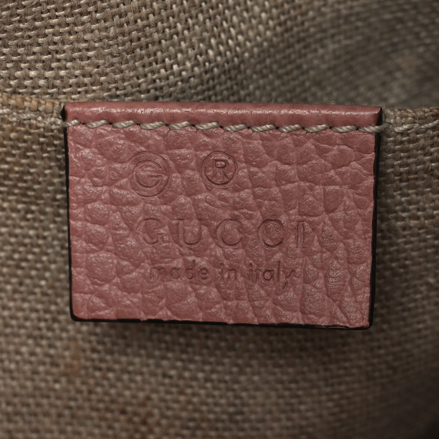 Gucci Monogram Mini Bree Messenger Bag Beige Soft Pink 6 of 14