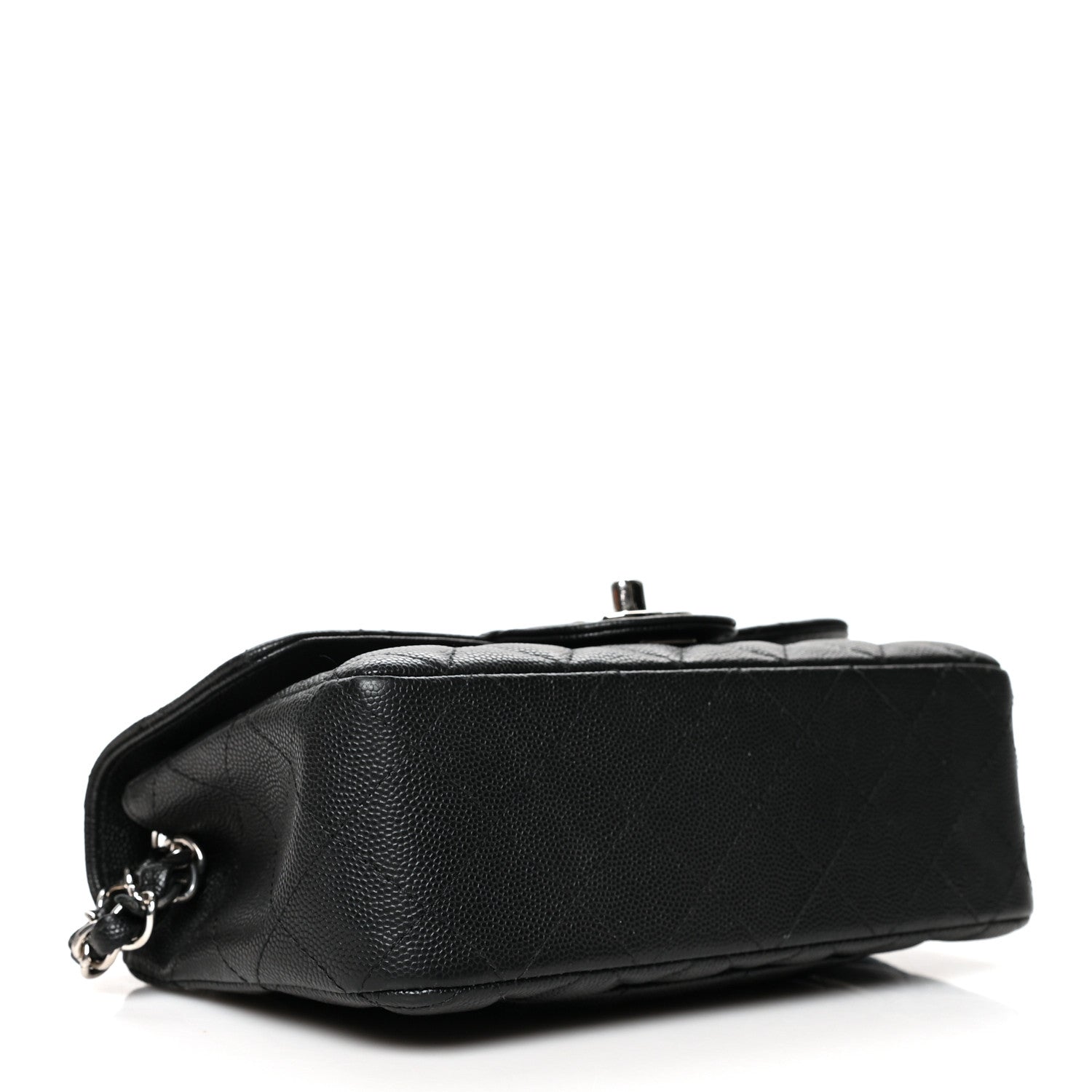 Chanel Caviar Quilted Mini Rectangular Flap Black 3 of 9