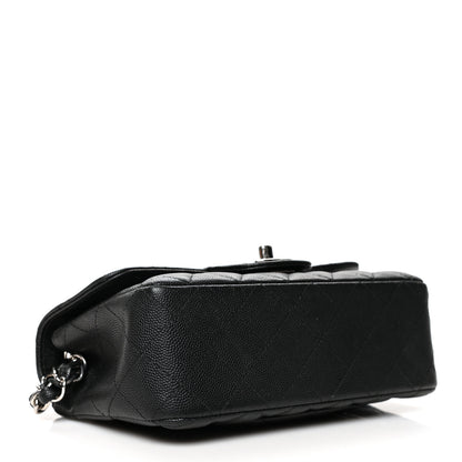 Chanel Caviar Quilted Mini Rectangular Flap Black 3 of 9