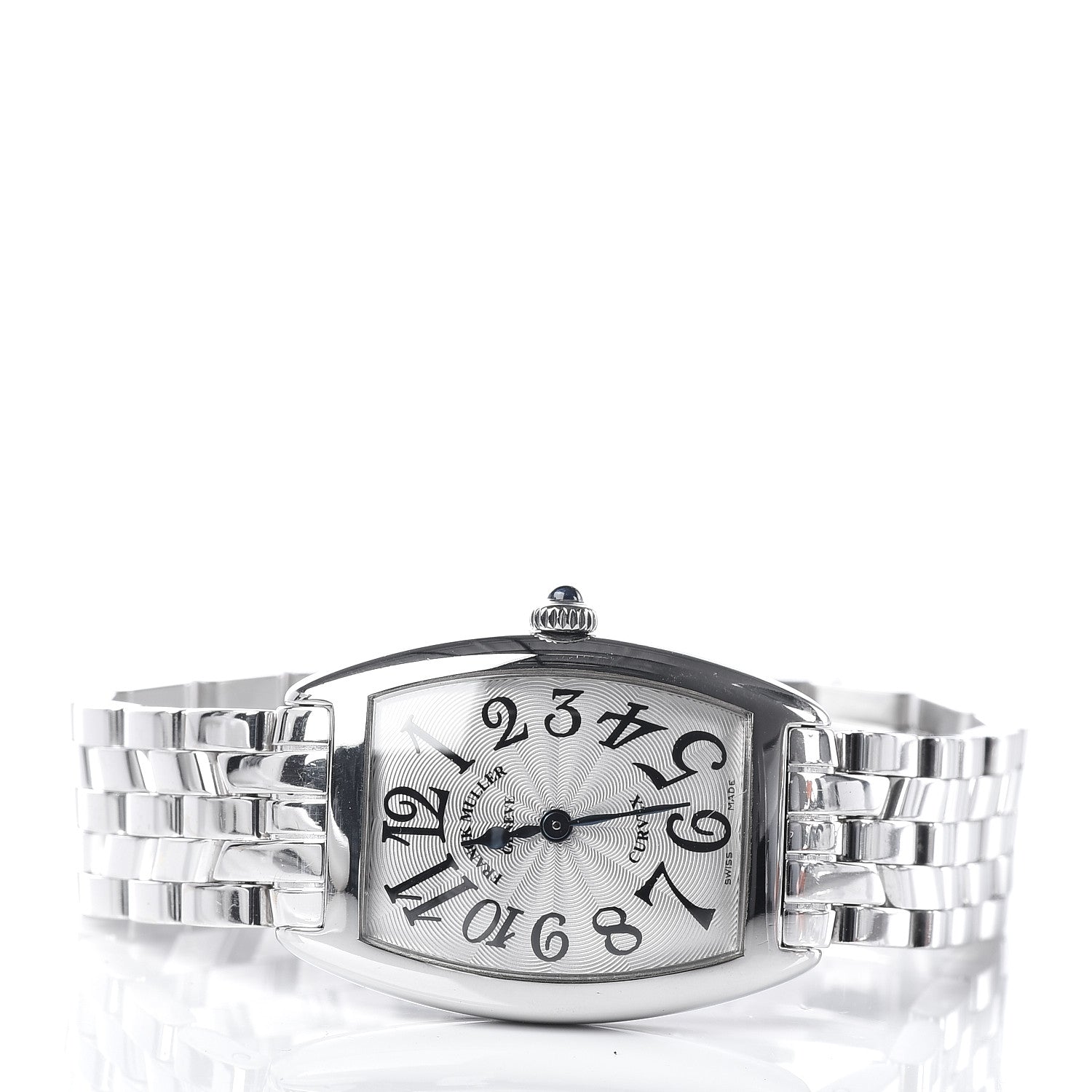 Franck Muller Stainless Steel 25mm Cintree Curvex Quartz Watch 1752QZAC 3 of 6