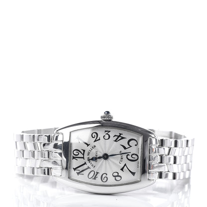 Franck Muller Stainless Steel 25mm Cintree Curvex Quartz Watch 1752QZAC 3 of 6