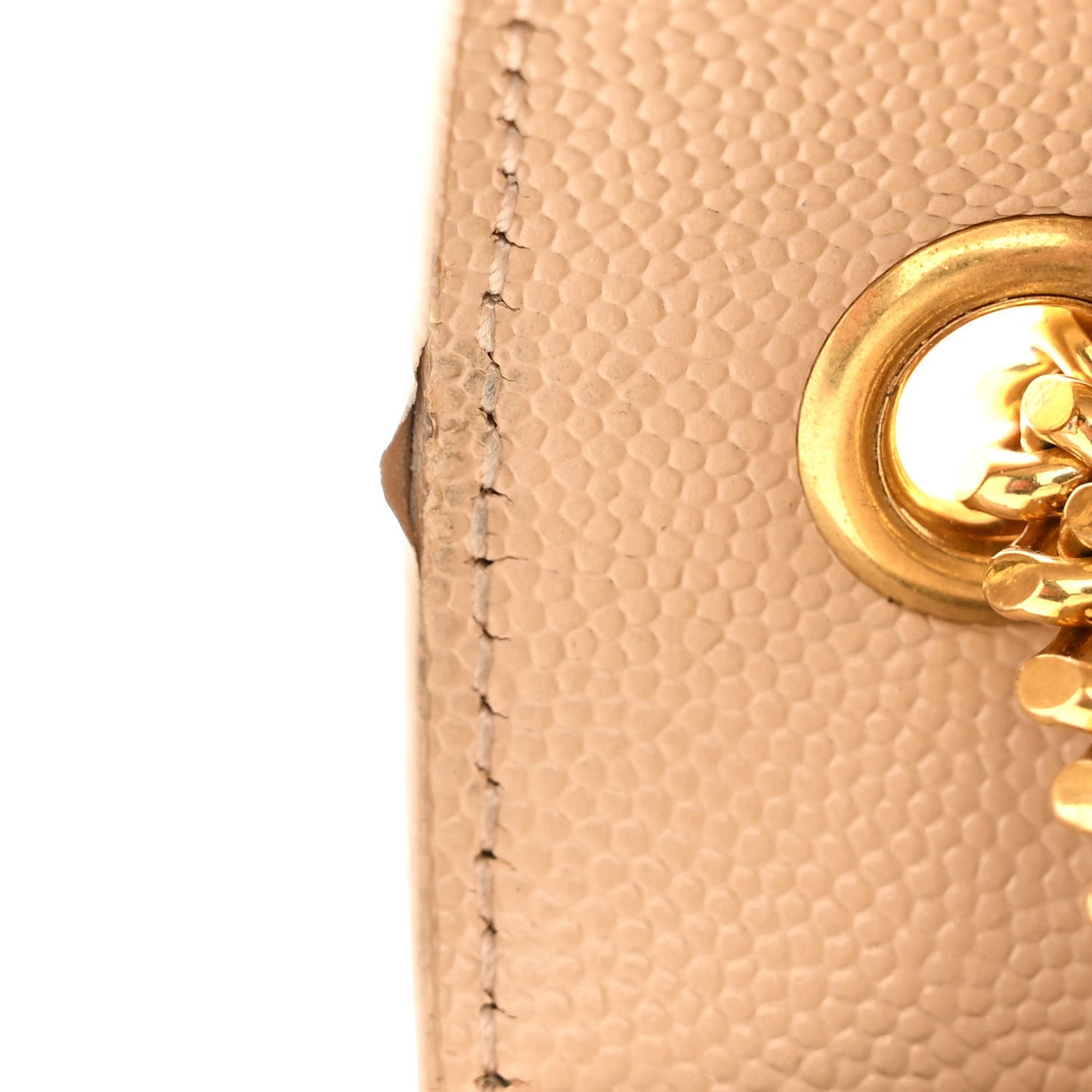 Grain De Poudre Medium Monogram Kate Satchel Nude Powder