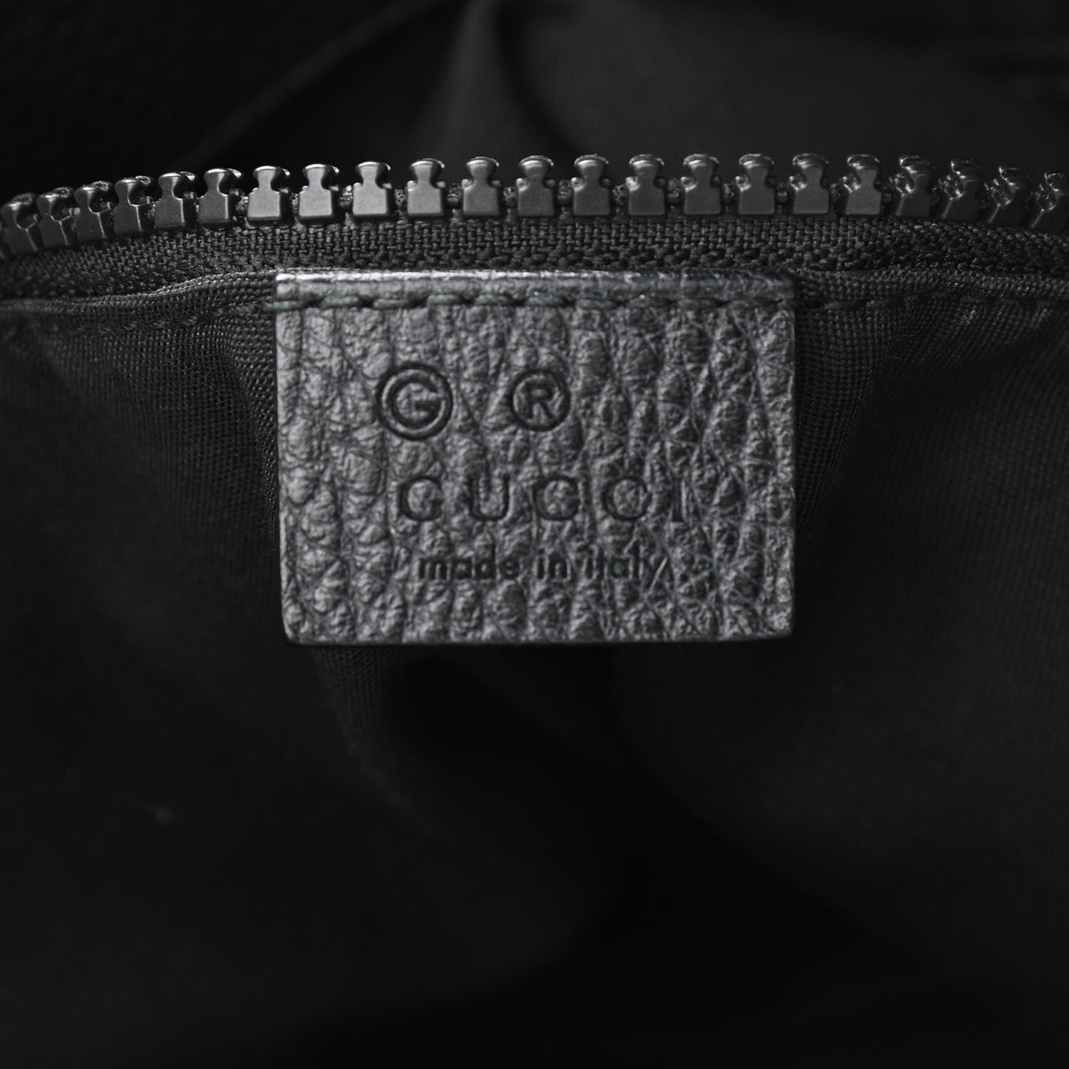 Gucci Nylon Monogram Vertical Tote Black 6 of 10