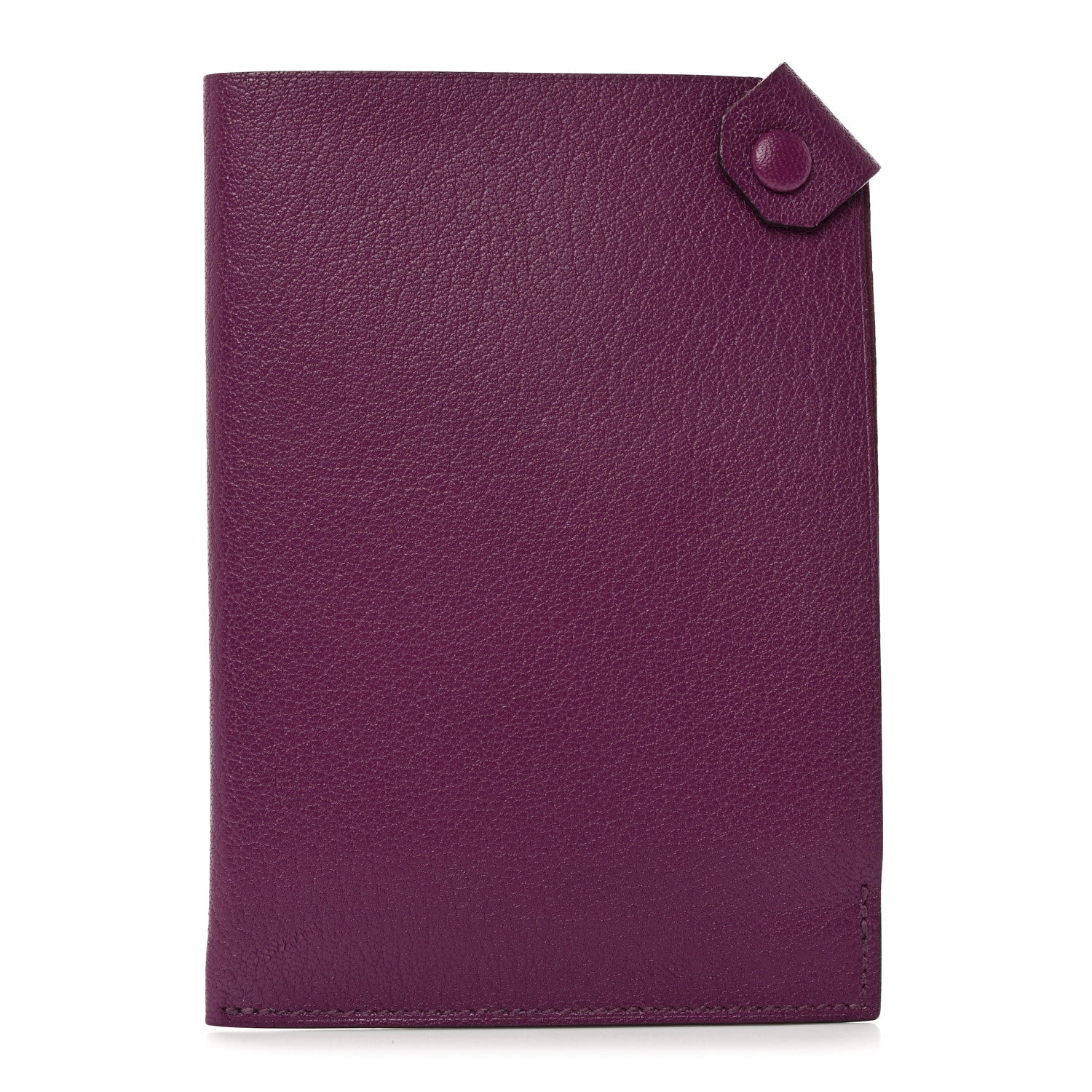 Hermes Chamkila Tarmac PM Passport Holder Anemone 1 of 7