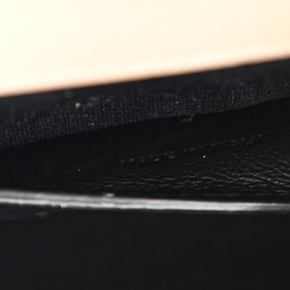 Saint Laurent Grain De Poudre Textured Mixed Matelasse Triquilt Small Monogram Satchel Dark Beige 7 of 11