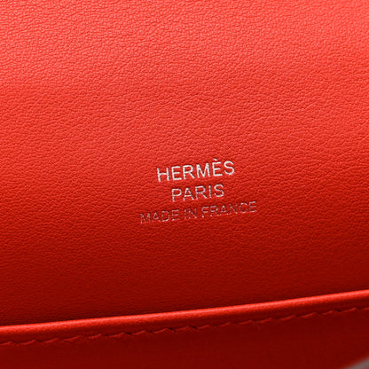 Hermes Swift Kelly Pochette Clutch Capucine 6 of 10