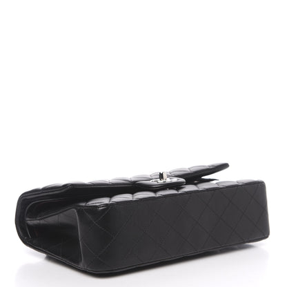 Chanel Lambskin Quilted Medium Double Flap Black 3 of 12