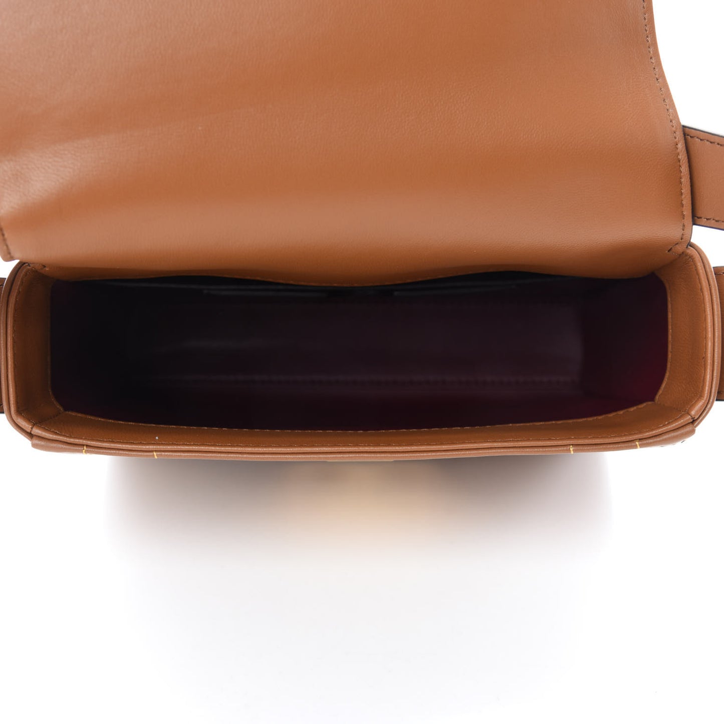 Calfskin Small Eden Pony Brown