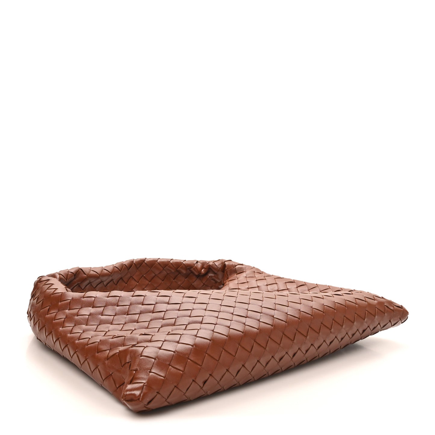 Calfskin Intrecciato Small Hop Sapele