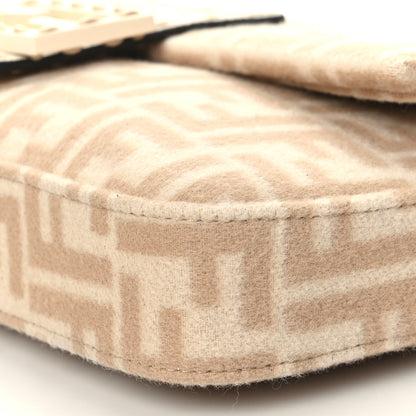 Fendi Wool Cuoio Romano Selleria FF 1974 Baguette 1997 Beige Cammello Camelia 8 of 8
