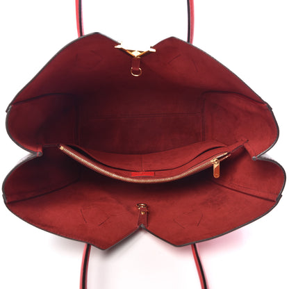 Louis Vuitton Calfskin Monogram Kimono Tote Cherry 5 of 11