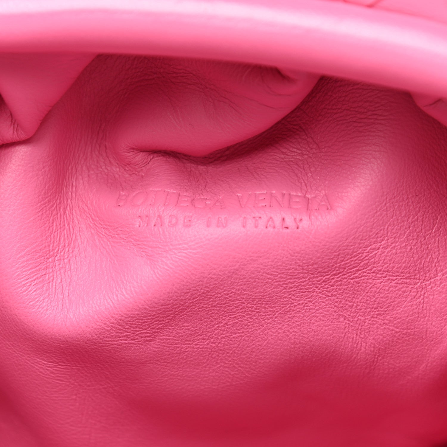 Bottega Veneta Nappa Maxi Intrecciato The Pouch Oversized Clutch Pink 6 of 11