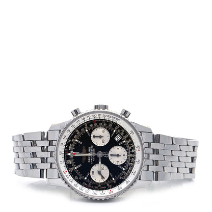 Breitling Stainless Steel 42mm Navitimer Chronograph Automatic Watch Black A23322 2 of 4