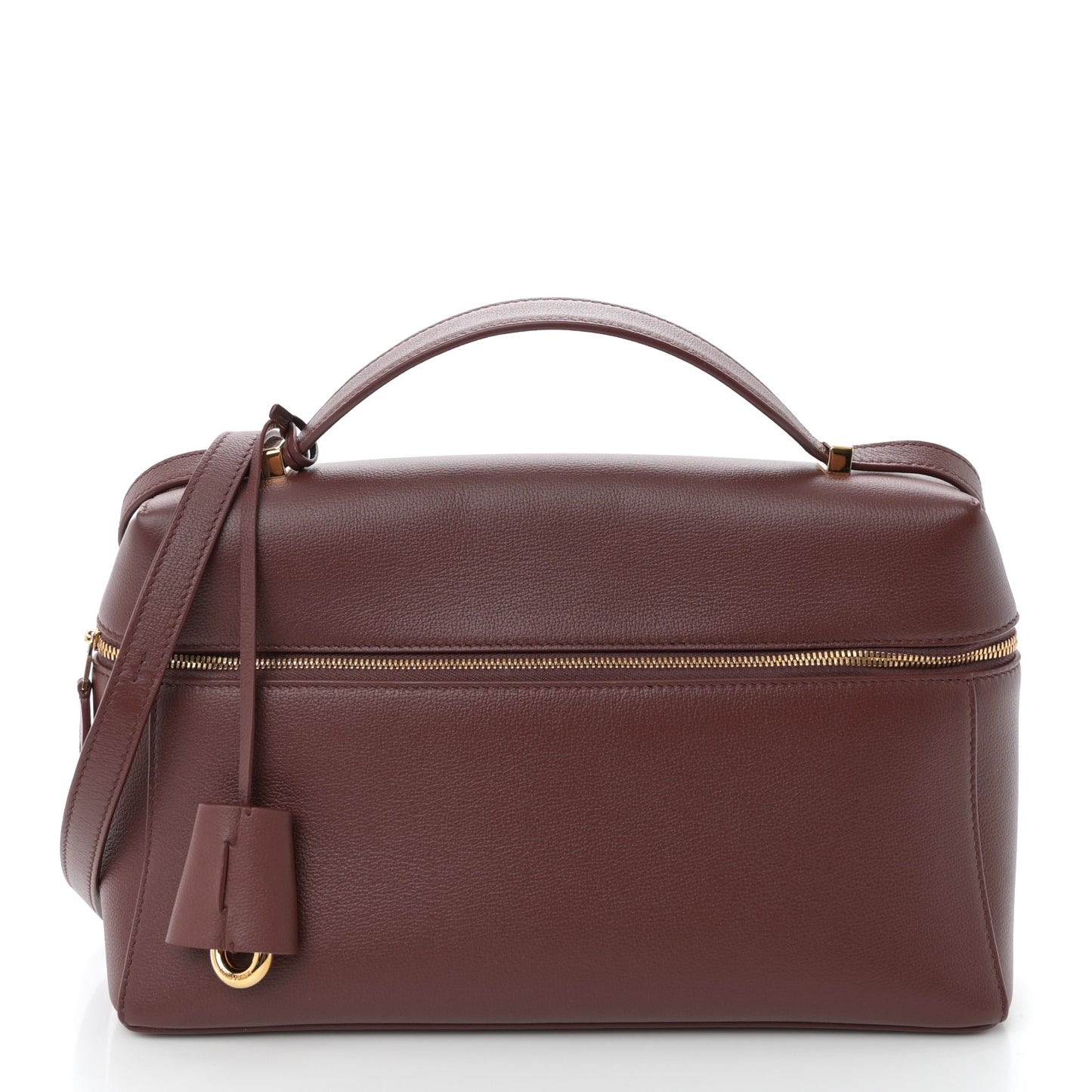 Calfskin Extra Bag L27 Smoked Caramel