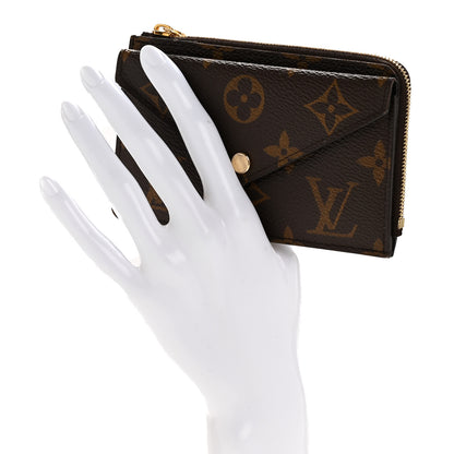 Louis Vuitton Monogram Recto Verso Card Holder Black 2 of 10