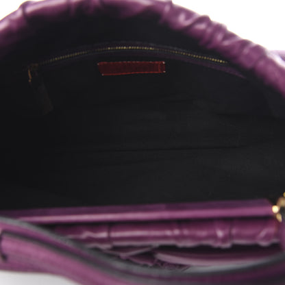 Valentino Garavani Nappa Jardin Rose Frame Duffel Purple 6 of 12