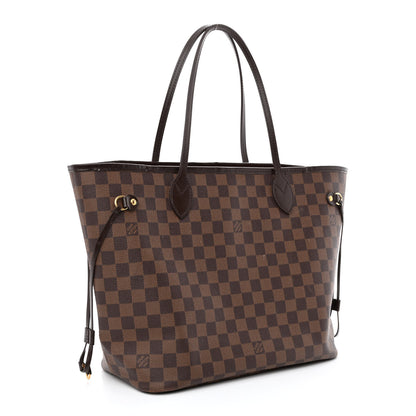Louis Vuitton Damier Ebene Neverfull MM 3 of 10