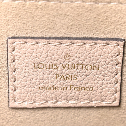 Louis Vuitton Grained Calfskin Lockme Chain Bag Greige 6 of 9