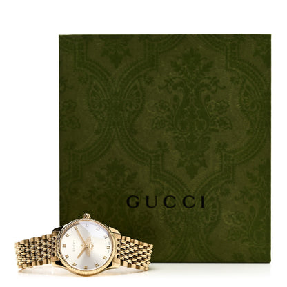 Gucci Stainless Steel 29mm G-Timeless Bee Quartz Watch Gold 5 of 5
