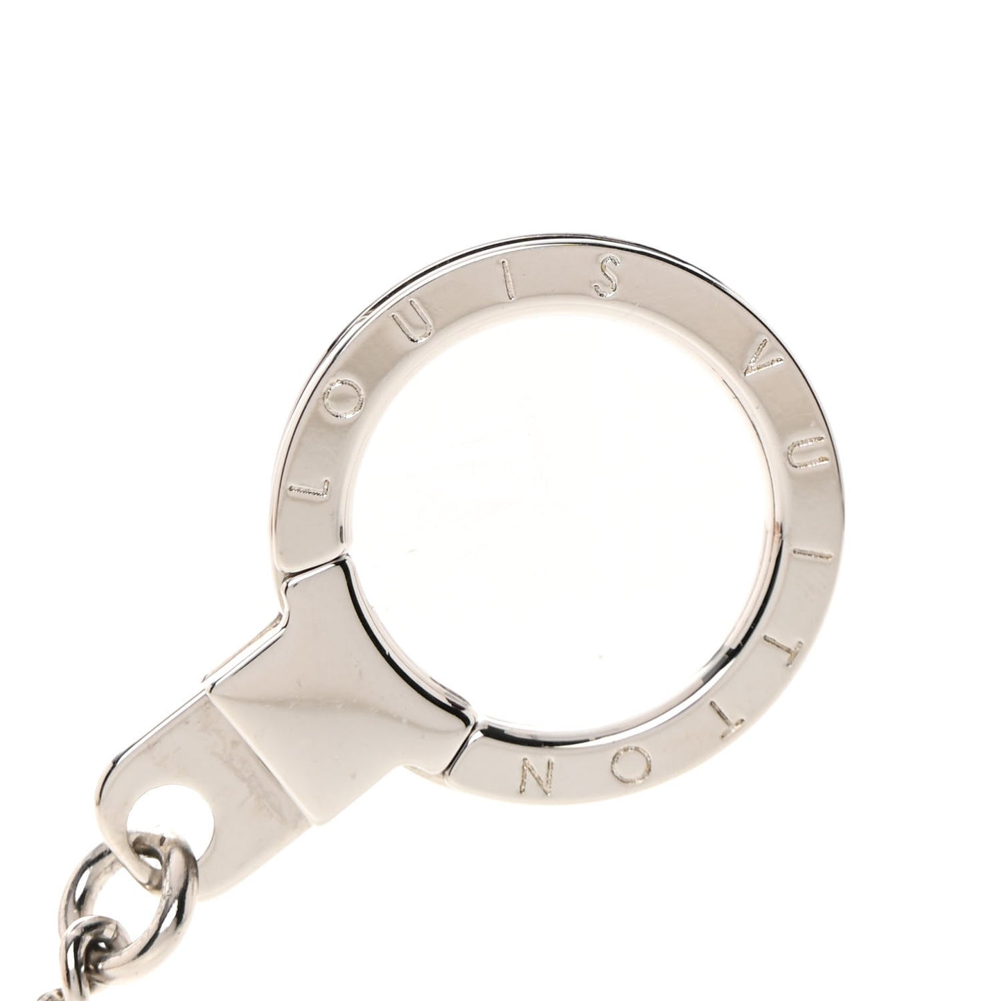 Pochette Extender Key Ring Chain Silver